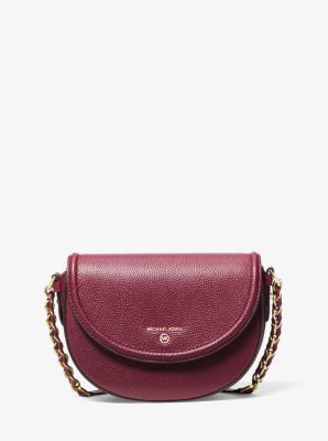 Jayne small pebbled leather trunk outlet bag