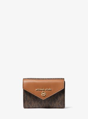 Jet set small leather envelope wallet on sale