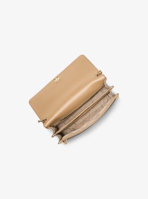 Michael Kors Daniela Large Saffiano Leather Crossbody Bag-Luggage