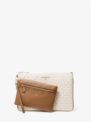 Slater Large Logo and Leather 2-in-1 Wristlet image number 0