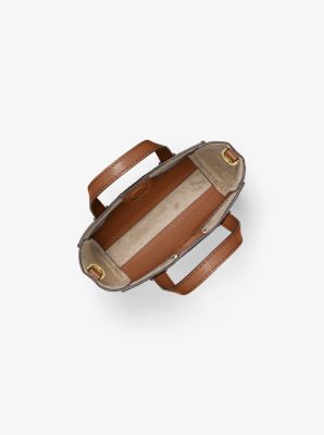 Sinclair Extra-Small Color-Block Pebbled Leather Crossbody Bag