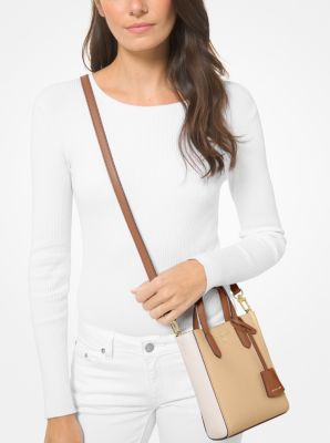 MICHAEL KORS LARGE SINCLAIR LEATHER BAG Woman Camel