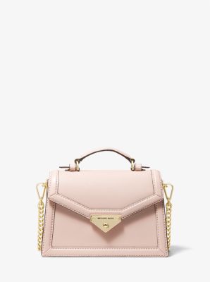 torsdag nominelt Underholdning Grace Small Saffiano Leather Crossbody Bag | Michael Kors