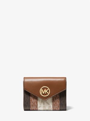 Michael Kors Jet Set Charm Large Trifold Wallet, Wallets, Clothing &  Accessories