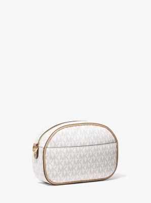 Jet Set Small Color-Block Logo Camera Bag