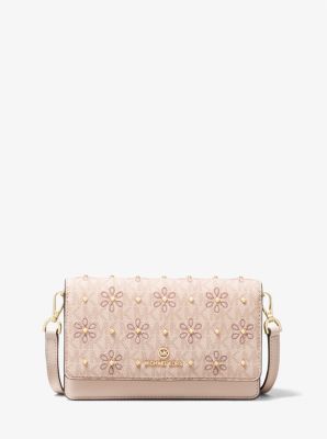 Michael Kors Jet Set Small Logo Smartphone Convertible Crossbody