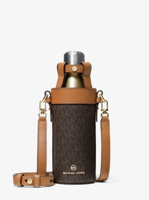 Large Logo Water Bottle Crossbody Bag | Michael Kors