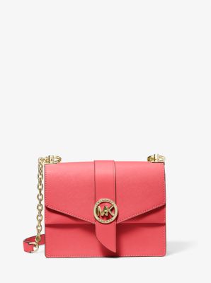 Greenwich Small Saffiano Leather Crossbody Bag