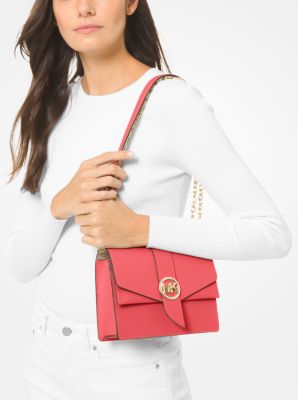 Greenwich Small Saffiano Leather Crossbody Bag