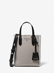 Sinclair Extra-Small Color-Block Pebbled Leather Crossbody Bag - PGRY/OPT/BLK - 32T1S5SC0T