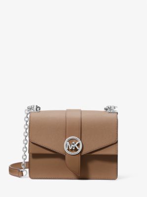 Michael michael kors pebbled leather convertible crossbody best sale