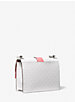 Greenwich Small Color-Block Logo and Saffiano Leather Crossbody Bag image number 2