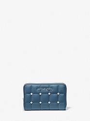 Small Studded Quilted Wallet - CHAMBRAY - 32T1SJ6D0L