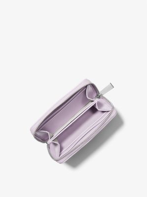 Petit portefeuille clout&eacute; matelass&eacute;