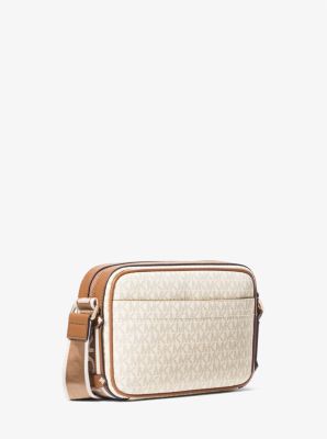 Michael Kors Maeve Large Logo Crossbody Bag - Brown/Acorn • Price »