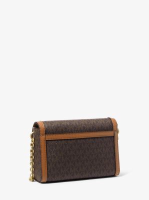 Michael Kors Freya Small Convertible Pebbled Leather Crossbody Bag In Red |  ModeSens