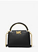 Karlie Small Pebbled Leather Crossbody Bag image number 0