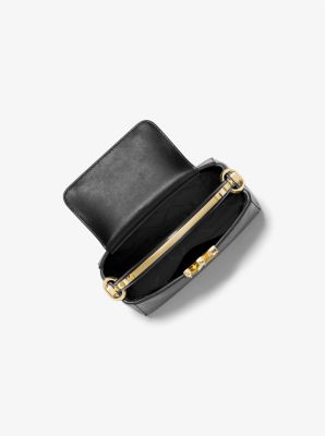 Michael Kors Bags | Michael Kors Double Zip Wallet Wristlet | Color: Black/Gold | Size: Os | Rluckychance88's Closet