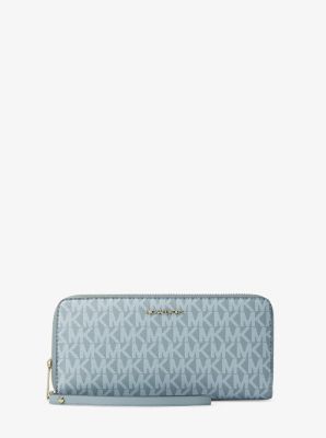 Portafoglio continental grande con logo