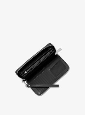 Large Animal Jacquard Continental Wallet