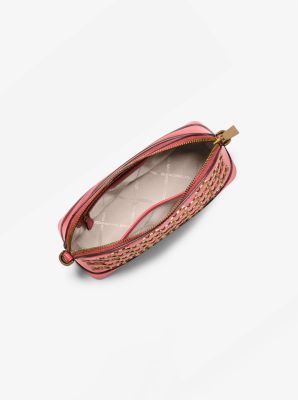 Jet Set Large Logo Embellished Dome Crossbody Bag