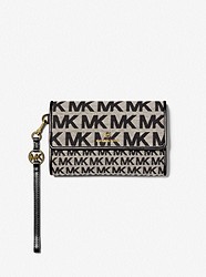 Jet Set Charm Large Logo Jacquard Smartphone Wallet - variant_options-colors-FINDBY-colorCode-name - 32T2GT9W7I
