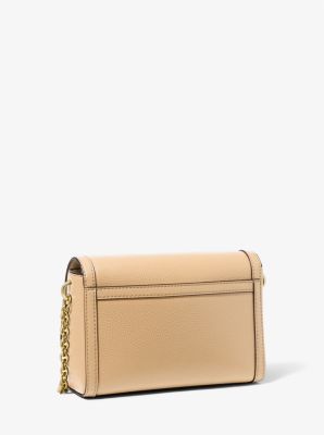 Freya Small Convertible Pebbled Leather Crossbody Bag