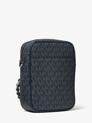 Elliot Small Logo Crossbody Bag in ADMRL/PLBLUE | Michael Kors