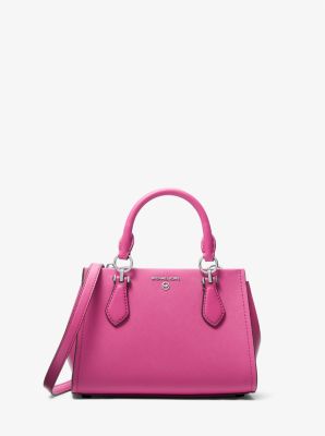 MICHAEL KORS: Marilyn Michael bag in Saffiano leather - Pink
