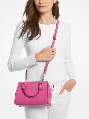 Marilyn Small Saffiano Leather Crossbody Bag | Michael Kors Canada