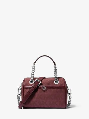 Michael Kors, Bags, Michael Kors Hamilton Large Saffiano Tote Burgundy