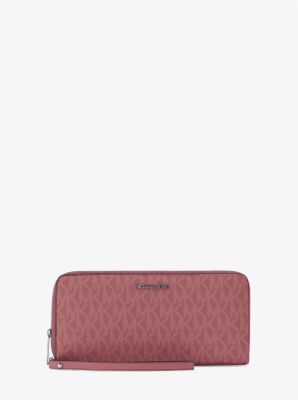 Billetera continental grande con logotipo