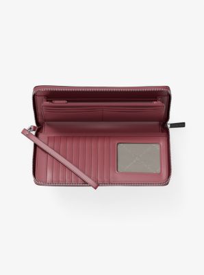 Billetera continental grande con logotipo