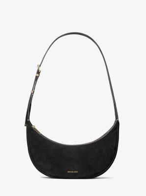 Avra Medium Suede Crossbody Bag