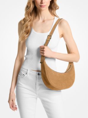 Avra Medium Suede Crossbody Bag image number 2