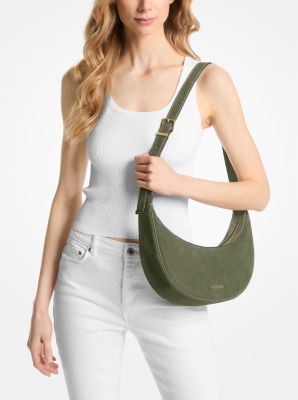 Sac à bandoulière Avra de taille moyenne en suède image number 2