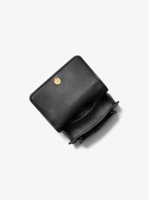 Petit sac porté épaule Claire convertible en cuir grainé image number 1