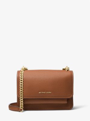 Claire Small Pebbled Leather Convertible Shoulder Bag image number 0