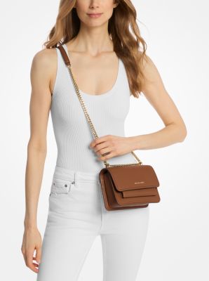 Claire Small Pebbled Leather Convertible Shoulder Bag image number 2
