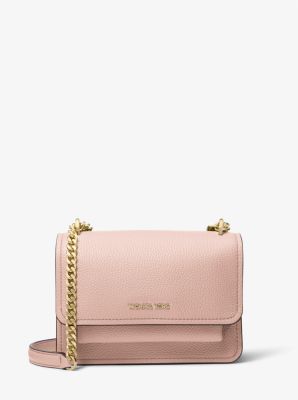 Claire Small Pebbled Leather Convertible Shoulder Bag