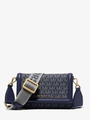 Jet Set Small Logo Print Woven Smartphone Crossbody Bag image number 0