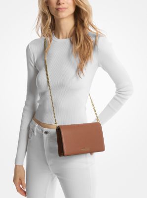 Jet Set Medium Pebbled Leather Crossbody Bag