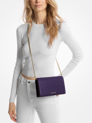 Jet Set Medium Pebbled Leather Crossbody Bag