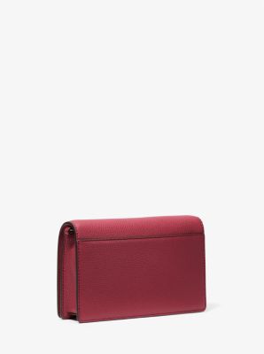 Jet Set Medium Pebbled Leather Crossbody Bag