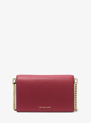 Michael Kors popular jet set wallet on chain crossbody bag