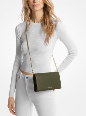 Sac à bandoulière Jet Set de taille moyenne en cuir grainé image number 3