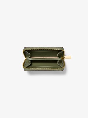 Jet Set Small Topstitched Leather Wallet image number 1