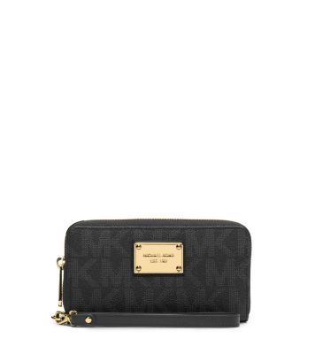 Michael Kors Jet Set Travel Large Smartphone Wristlet - Black