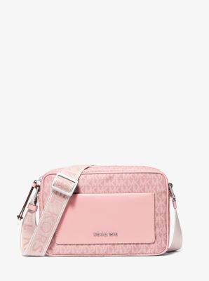 Grand sac &agrave; bandouli&egrave;re tiss&eacute; Jet Set &agrave; imprim&eacute; &agrave; logo Signature