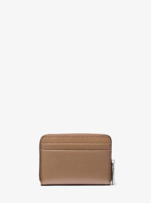 Jet Set Small Pebbled Leather Zip-Around Card Case image number 2